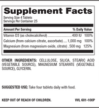 Load image into Gallery viewer, Calcium / Magnesium Citrate Complex